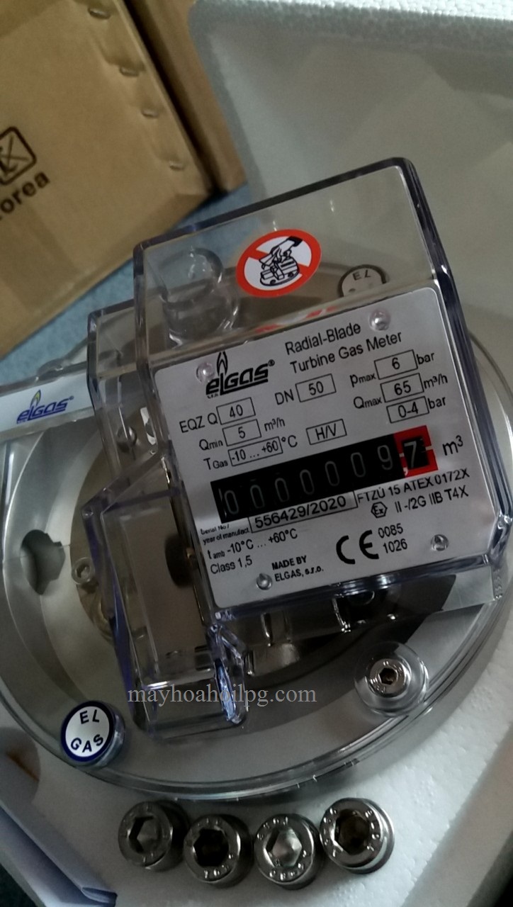 ĐỒNG HỒ ĐO LƯU LƯỢNG EQZ Q40 ELGAS